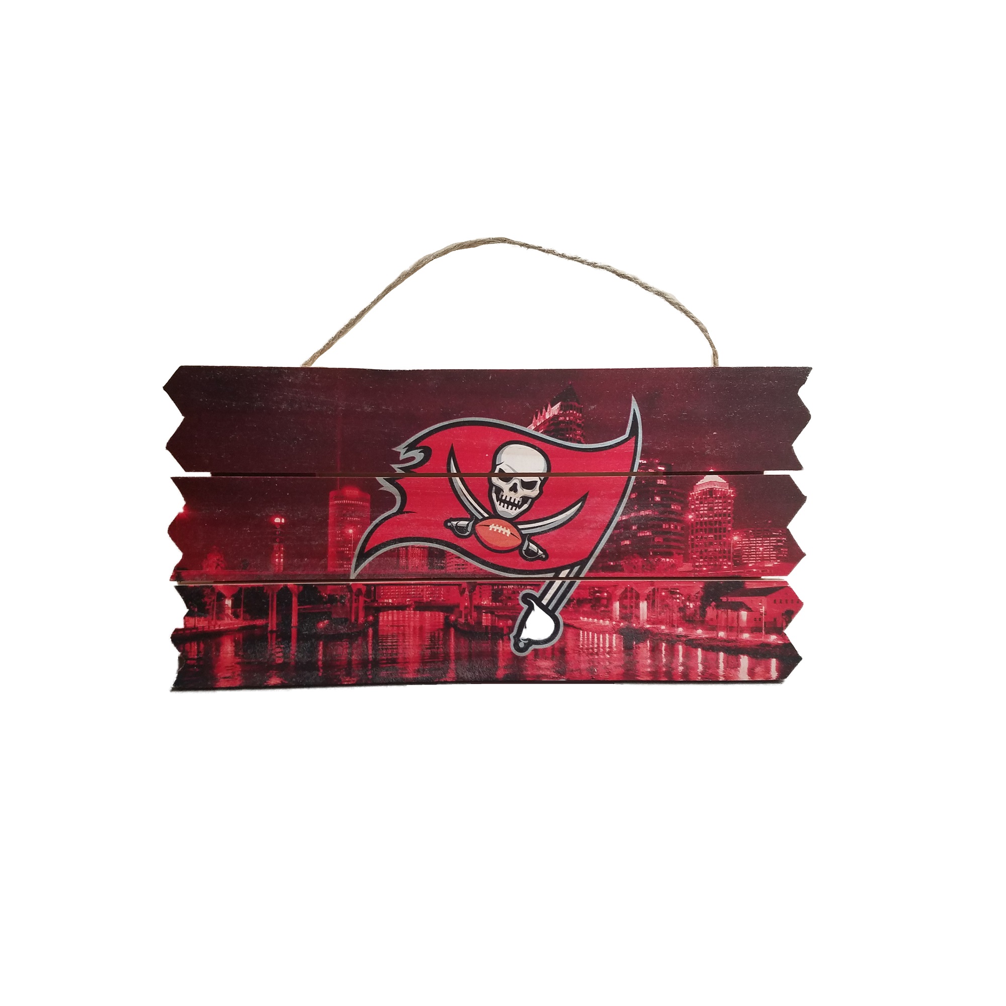 Tampa Bay Buccaneers Home Where The Anchor Drops Ship Logo type Die-Cut  MAGNET |